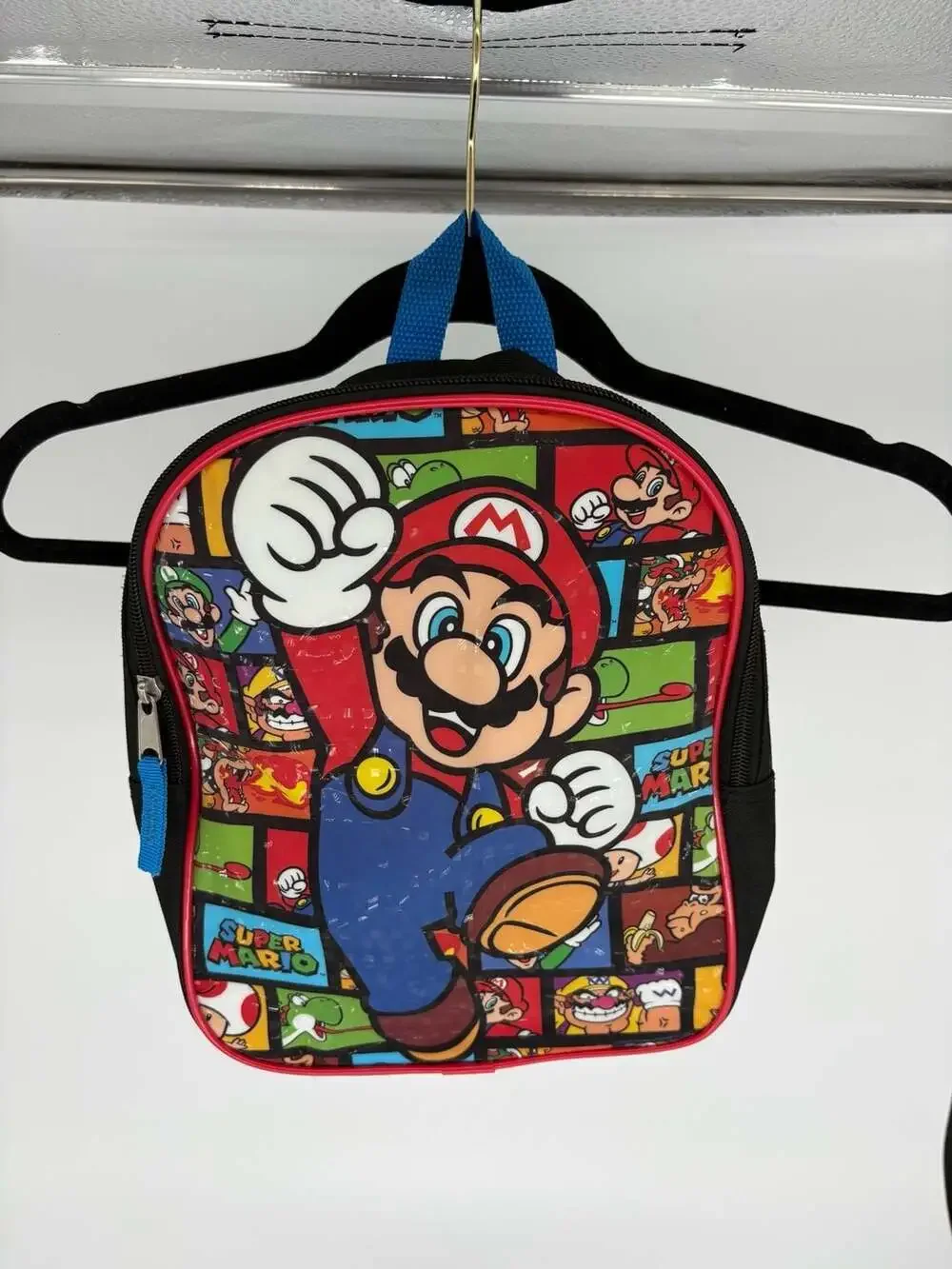 Bioworld Nintendo Super Mario Bros Toddler Mini Backpack 11-Inch